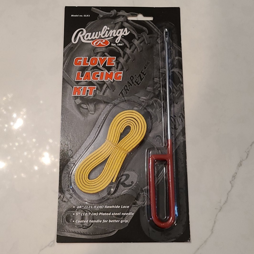 Glove lacing kit